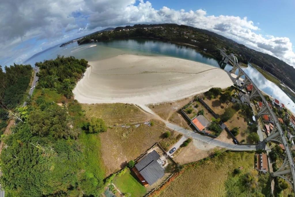 O Pedrido Beach House Bergondo المظهر الخارجي الصورة